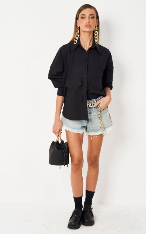 Loose Button Down Top - Colcci