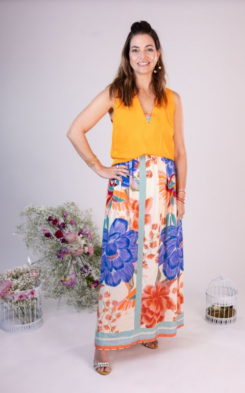 V-Neck Tank Top - Colcci