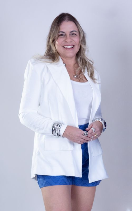 Sky Tailored Blazer White