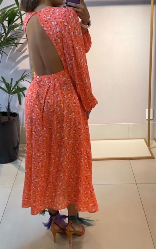 Pink Pepper Midi Dress