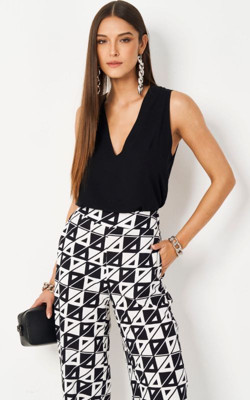 V-Neck Tank Top - Colcci