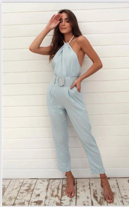 Mirela Linen Top - Oasis
