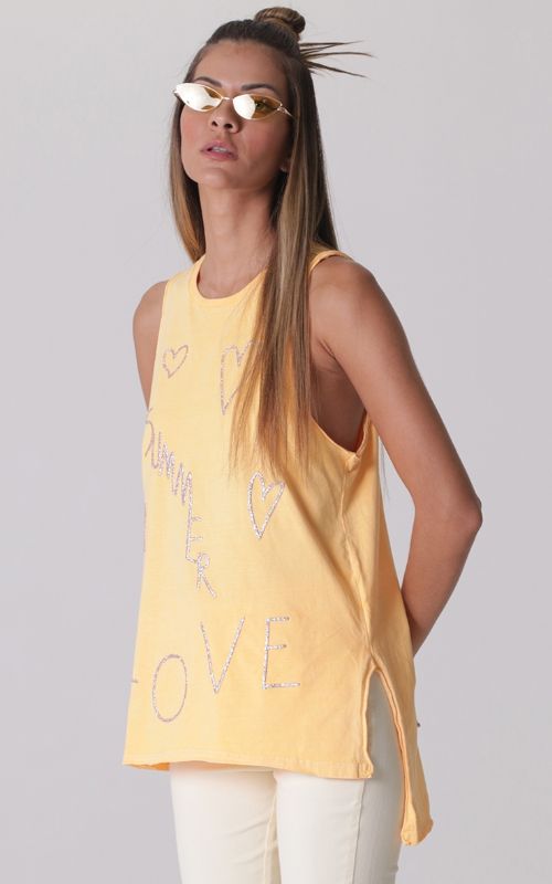 Love Cotton Tee - Open