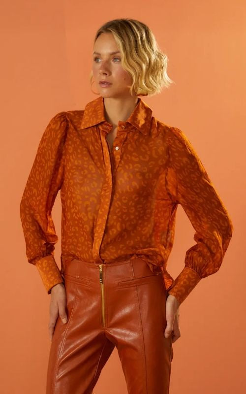 Savage Flowy Button Down Shirt - Isy