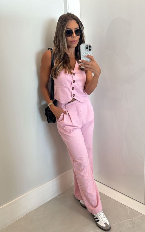 Grumari Tailored Pants Chalk Pink