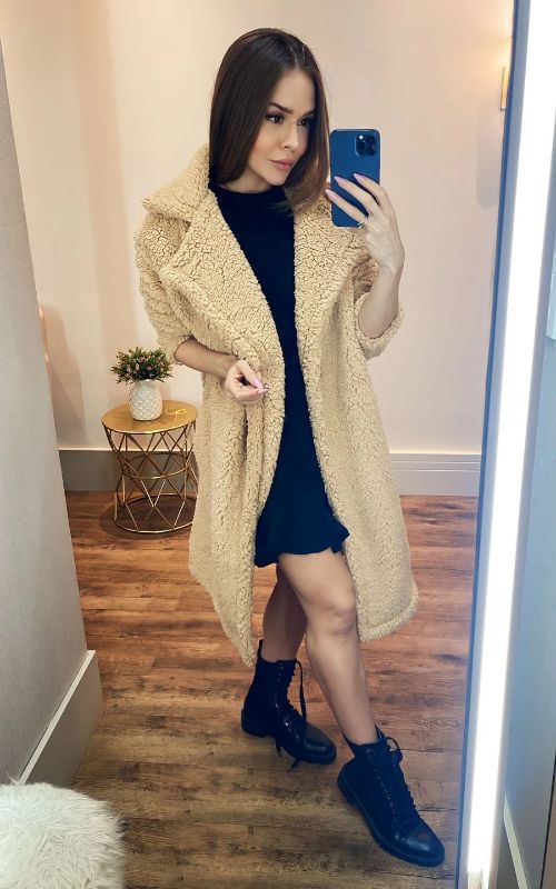 Versalhes Oversized Teddy Coat