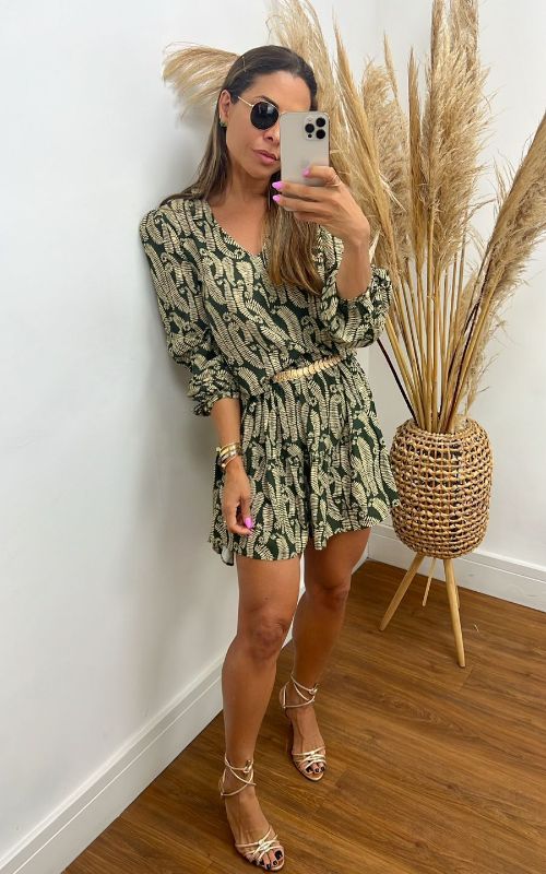 Pequia Button Down Shirt Dress