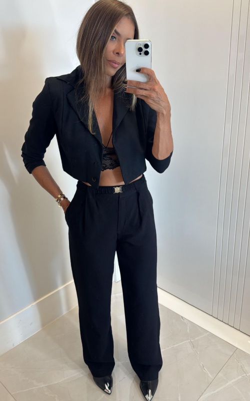 Bonjour Black Pants