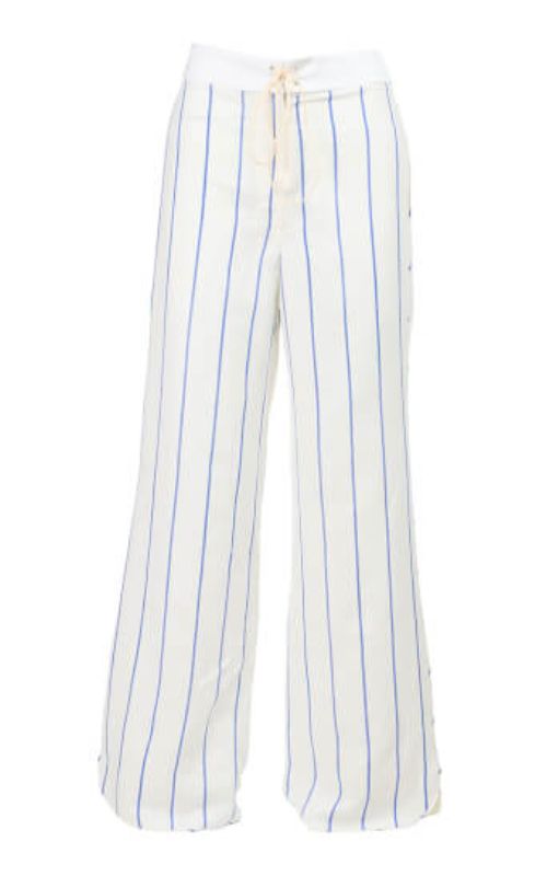 Striped Tailored Pants - Open