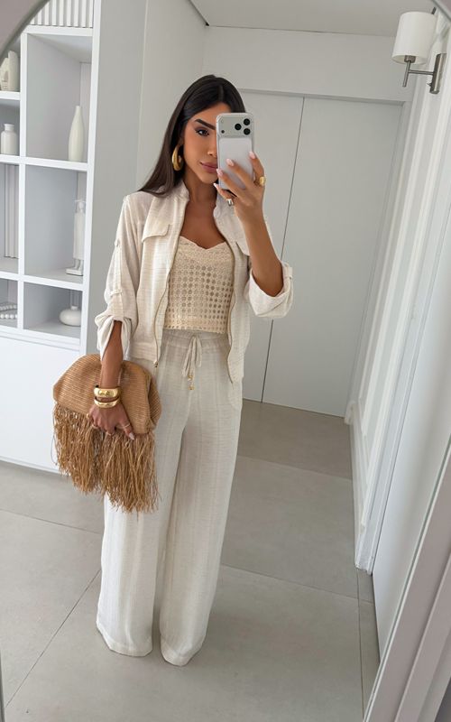 Dara Wide-Leg Pants - Laliz
