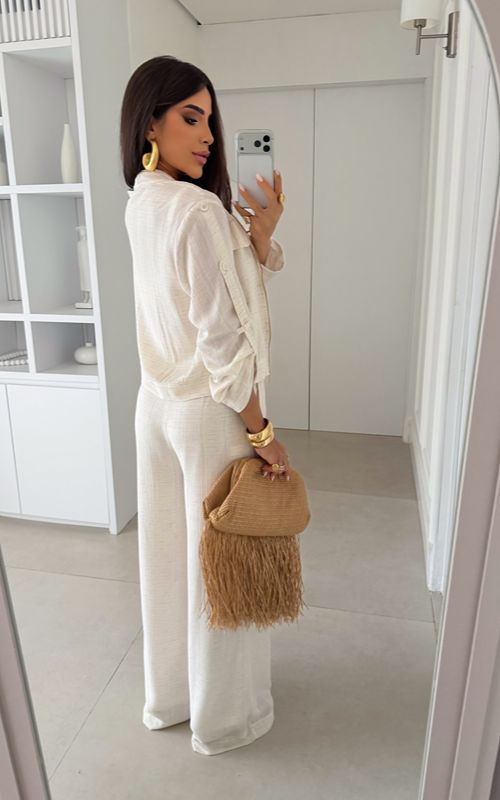 Dara Wide-Leg Pants - Laliz