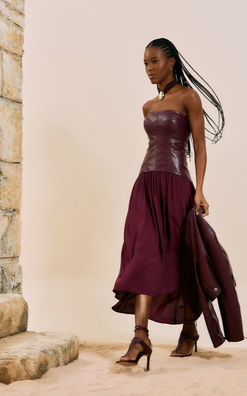 Strapless Corset Dress - Open