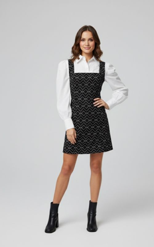 Ambato Embroidered Mini Dress