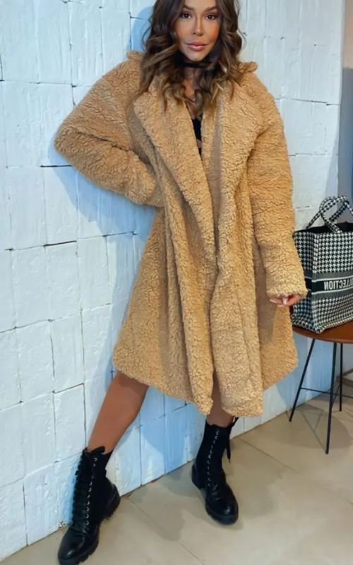 Versalhes Oversized Teddy Coat